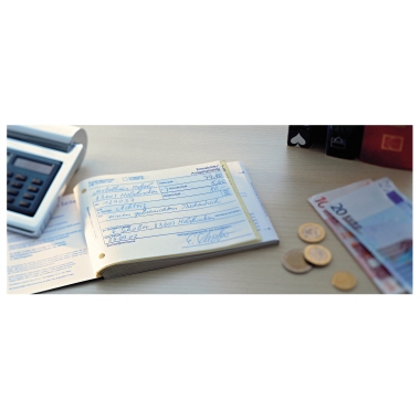 Avery Zweckform Ausgabebeleg 303 DIN A6 quer 50Blatt gelb