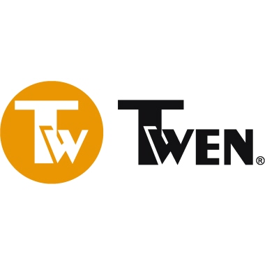 TWEN Tischrechner 120 PD druckend 12stellig Netz/Batterie sw