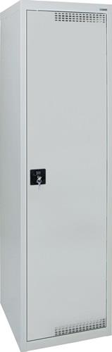 Garderobenschrank 2 Fbd.H1800xB500xT500mm lichtgrau/lichtgrau 1 Abt.STUMPF || VE = 1 ST