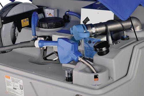 Tankanlage Premium 1500l H1800xB1200xL1150mm m.Pumpe u.Zapfpistole CEMO || VE = 1 ST