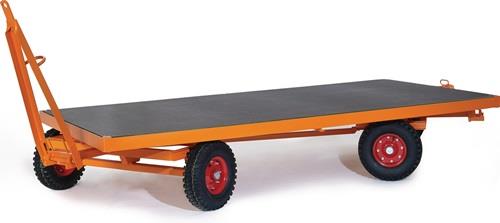Industrieanhänger L3000xB1500mm Trgf.2000 kg 2-Achs-Drehschemel-Lenkung Luft || VE = 1 ST
