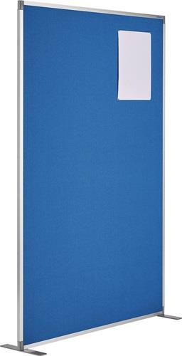 Raumteiler Textilbezug,pinnbar taubenblau B1250xH1700mm MAGNETOPLAN || VE = 1 ST