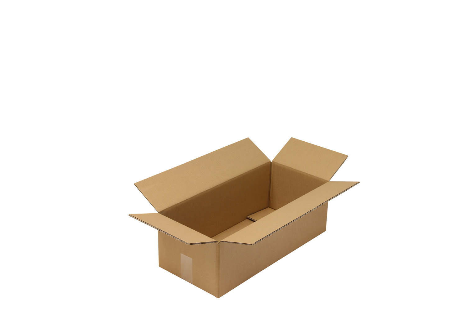 Wellpapp-Faltkarton 2-wellig, braun, Qual. 2.30 | 560 x 250 x 180 mm (L x B x H) Innenmaß | VE = 20 Stk.
