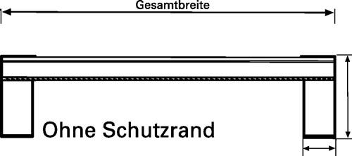 Verladeschiene Alu.L.4085mm o.Rand Trgf.4400kg/Paar Fahrrinnenbreite 368mm ALTEC || VE = 1 PA