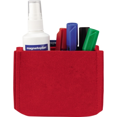 magnetoplan Stiftehalter magnetoTray big 1227706 rot