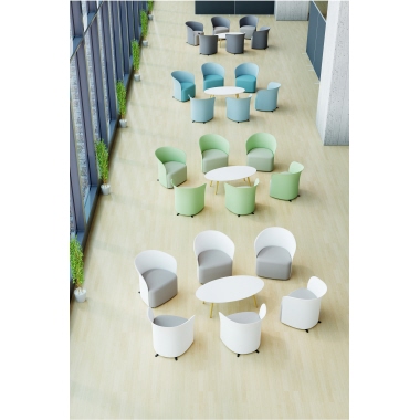 Paperflow Beistelltisch scandi TBS85.23.13 50x85cm buche/weiß