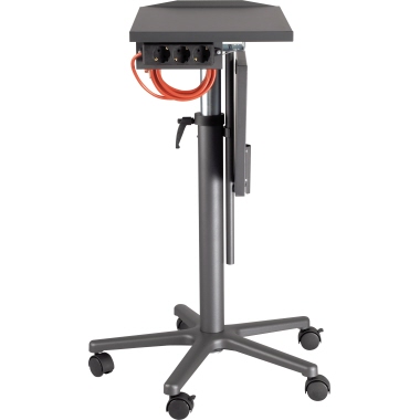 MAUL Beamertisch 9333089 +Seitenplatte +Steckdose an