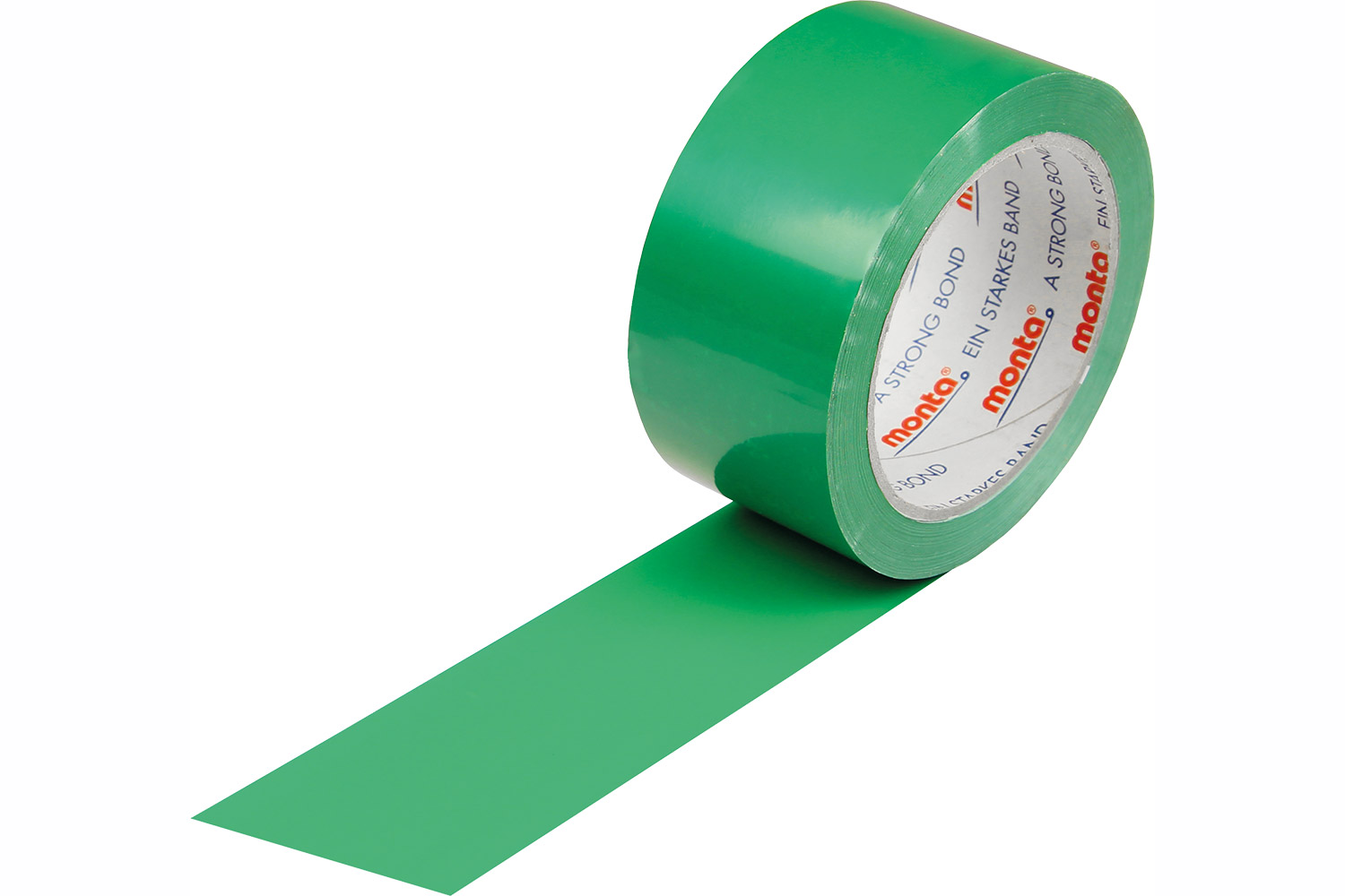 PVC-Klebeband monta 250F, leise, grün, 57 µ | 50 mm x 66 lfm. | VE = 36 Stk.