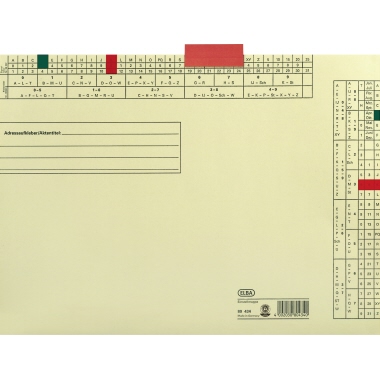 ELBA Farbsignal 100420905 25x9mm sk gelb 100 St./Pack.