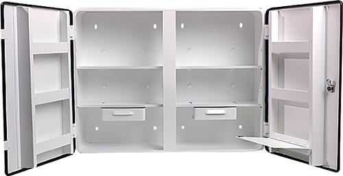 Verbandschrank LONDON B604xH462xT170ca.mm weiß 2-türig SÖHNGEN || VE = 1 ST