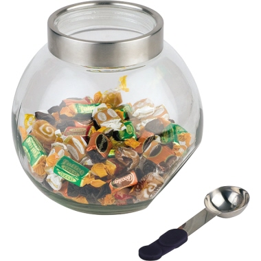APS Vorratsdose 636 Durchmesser 20cm 3l Glas +Löffel