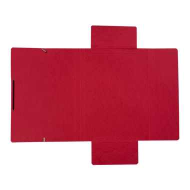 Soennecken Eckspanner 1472 DIN A4 3Klappen und Gummizug rot