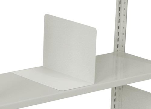 Buchstütze Multiplus T500xH200mm lichtgrau || VE = 1 ST
