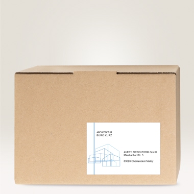 Avery Zweckform Etikett 3655-200 210x148mm weiß 440 St./Pack.