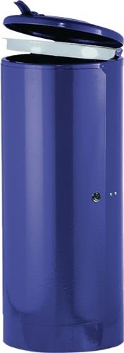 Abfallsammler Ø430xH985mm 120l kobaltblau || VE = 1 ST