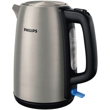 Philips Wasserkocher Daily HD9351/90 2.200W 1,7l Edelstahl