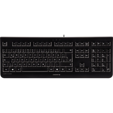 Cherry Tastatur-Maus-Set DC2000 JD-0800DE-2 schwarz