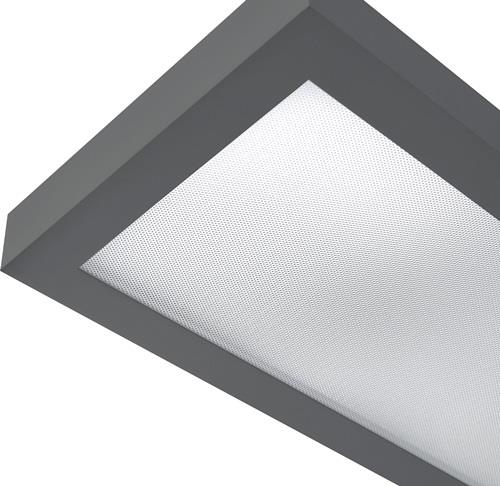 LED-Stehleuchte Aluminium,Stahl,PS,PMMA anth.H.1965mm LED HANSA || VE = 1 ST