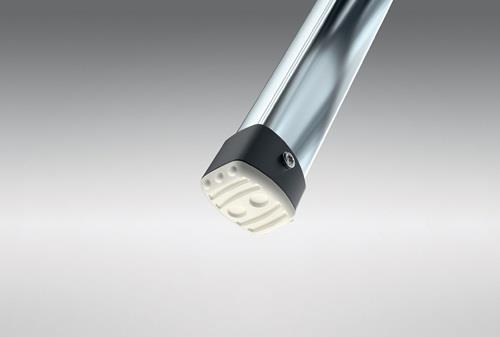 Klapptritt Stufen 2 Plattform-H.490mm Alu.m.Anti-Rutsch-Riffelung HAILO || VE = 1 ST