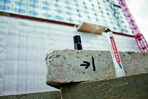 Industrie-Pastenmarker 950 gelb Strich-B.10mm Rundspitze EDDING || VE = 10 ST