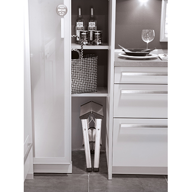 Hailo Klapptritt D60 Standartline 4442-701 2x2Stufen max.1,8kg Alu