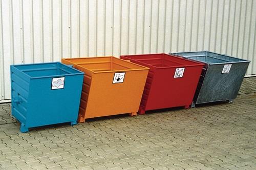 Kippbehälter L800xB600xH600mm verz.Inh.0,30 m³ BAUER || VE = 1 ST