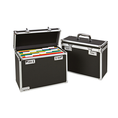 Leitz Hängebox 67160095 DIN A4 max. 15Mappen schwarz/chrom
