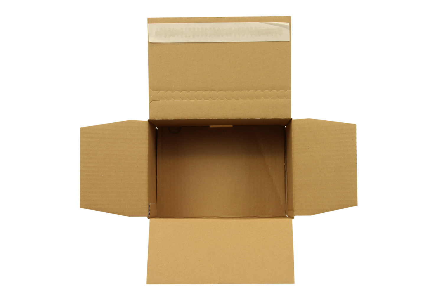 Automatikkarton 1-wellig, weiß, Qual. 1.30, DIN A5 | 230 x 160 x 120 mm (L x B x H) Innenmaß | VE = 20 Stk.