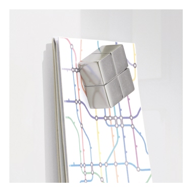 SIGEL Magnetboard Artverum GL235 2.400x1.200x18mm Glas weiß