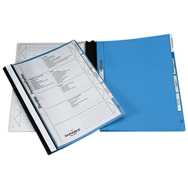 DURABLE Personalhefter DIN A4 255406 5fach Unterteilung blau