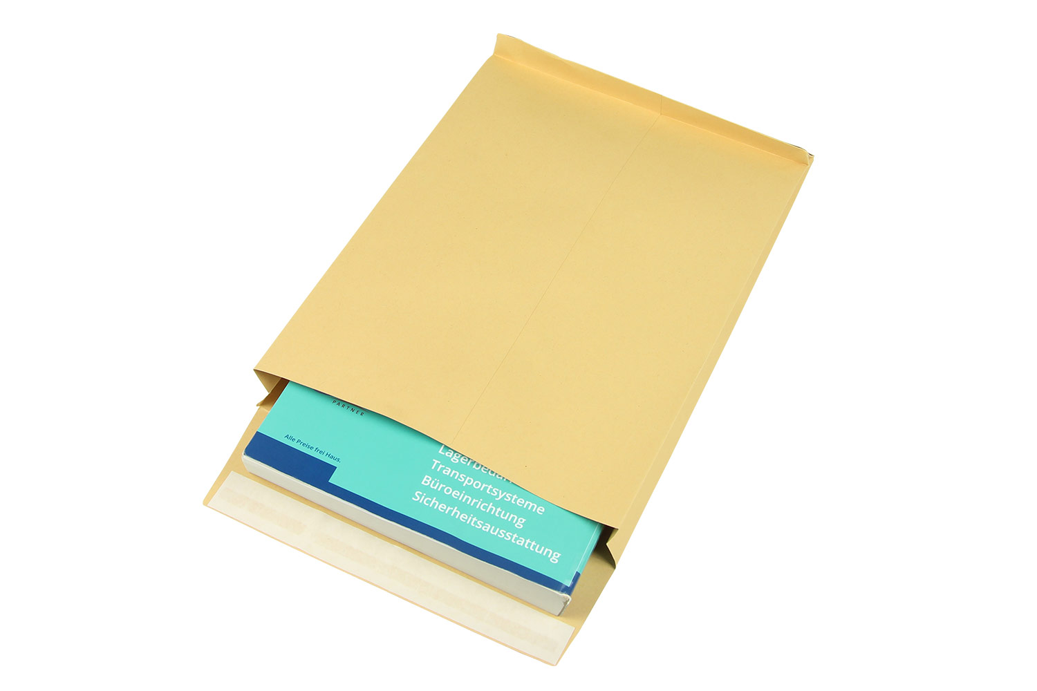 Seitenfaltentasche | 229 x 324 + 40 mm (Offene Seite x L+ Seitenfalte) | VE = 250 Stk.