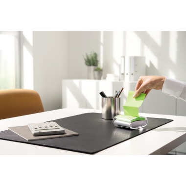Post-it Haftnotizspender PRO-W12N ws +12xSuper Sticky Z-Notes sort.