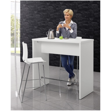 Stehtisch 1.600x1.130x600mm weiß