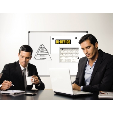 Bi-office Whiteboard Maya MA0307170 magnetisch Alurahmen 90x60cm