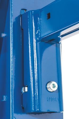 Kragarmregal H2500xB1300xT400mm Anbauregal doppels.Trgf.3220 kg || VE = 1 ST
