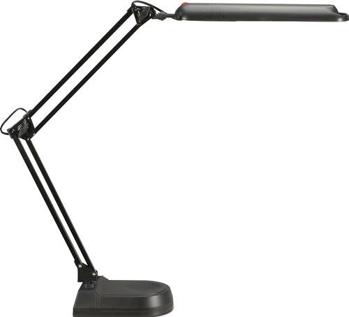 Schreibtischleuchte Metall/Ku.schwarz H.max.410mm Standfuß m.LED || VE = 1 ST