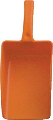 Handschaufel PP orange Blattmaß 190x140x75mm CEMO || VE = 1 ST