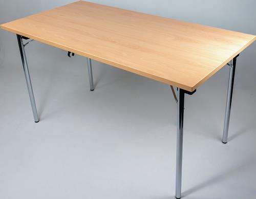 Klapptisch B1800xT700xH740mm Buche 25mm Vierfußgestell || VE = 1 ST