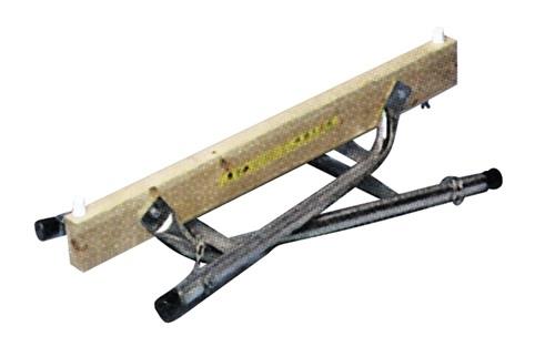 Arbeitsbock H.max.900mm Holz/Stahlrohr höhenv.ZARGES || VE = 1 ST