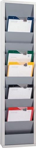 Werkstattplaner H1278xB315xT74 mm grau 1-reihig || VE = 1 ST