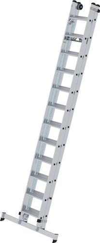 Seilzugleiter Stufen 2x12 Alu.Arbeits-H.b.ca.7000mm geriffelte Stufen MUNK || VE = 1 ST