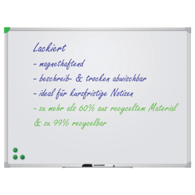 Franken Whiteboard U-Act Line SC913040 30x40cm weiß