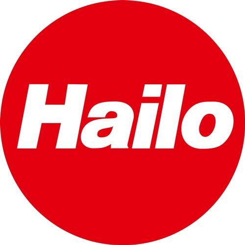 Abfallbehälter H763xB339xT260mm 52l weiss HAILO || VE = 1 ST