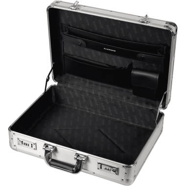 ALUMAXX Aktenkoffer TAURUS 45114 45,3x33,5x15cm Aluminium silber