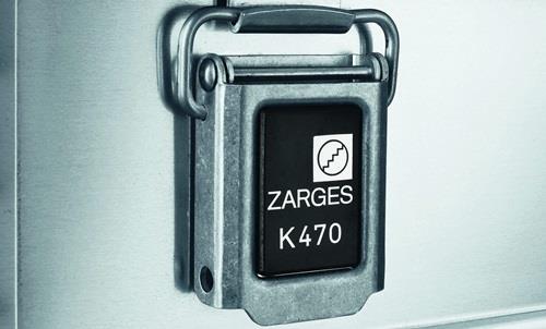 Aluminiumbehälter K 470-AKKU SAFE L600xB600xH250mm 67l ZARGES || VE = 1 ST