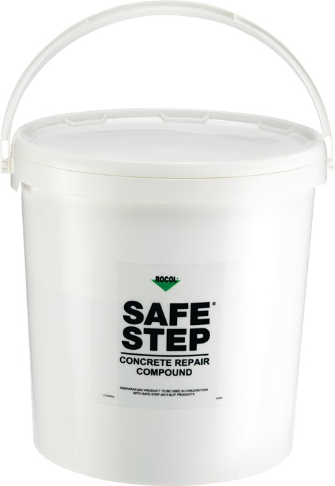 Bodenreparaturmasse SAFE STEP® Beton RS 42025 grau 25kg Eimer ROCOL