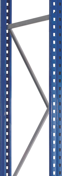 Ständerrahmen S635-B20 H5000xB1100xT1100mm blau pulverbeschichtet/verzinkt