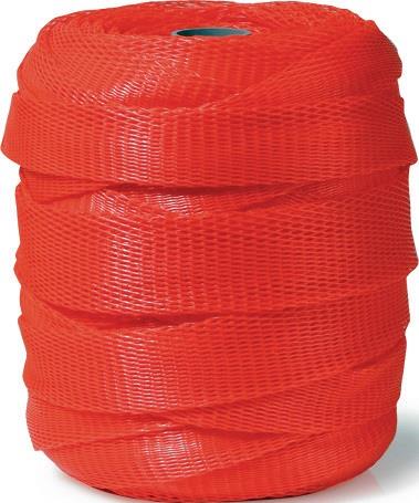 Kunststoff-Schutznetz f.80-130mm L.100m rot TRANSPAK || VE = 1 ST