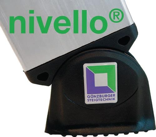 Anlegeleiter 12 Stufen Alu.Arbeits-H.b.ca.4300mm m.ergo-pad-Griffzone MUNK || VE = 1 ST