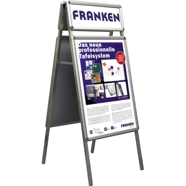 Franken Kundenstopper BS1305 A1 420x594mm m.Topper für 2xA4